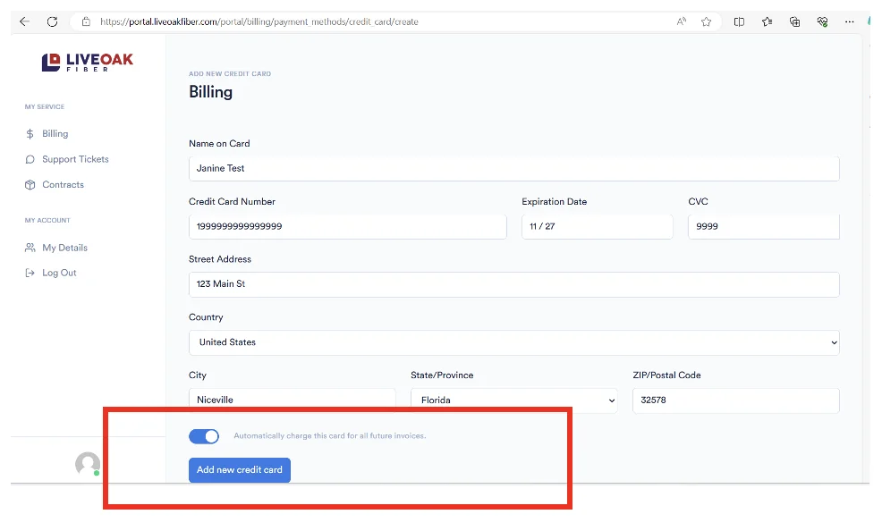 autopay setup instructions