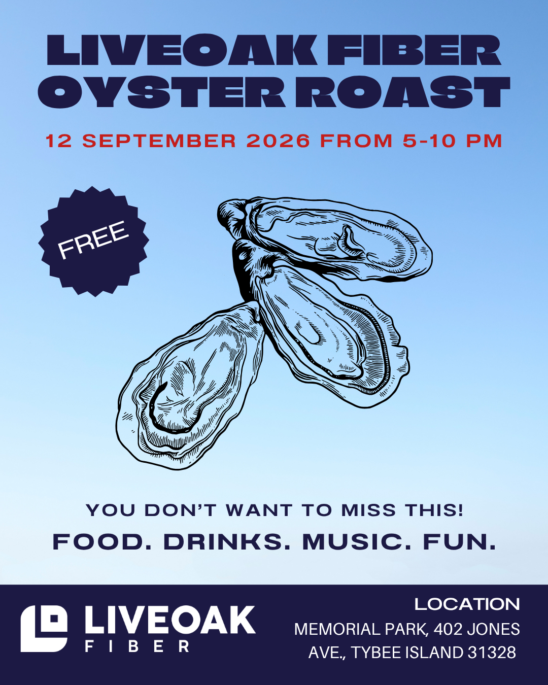 Tybee Resident Oyster Roast & Gathering