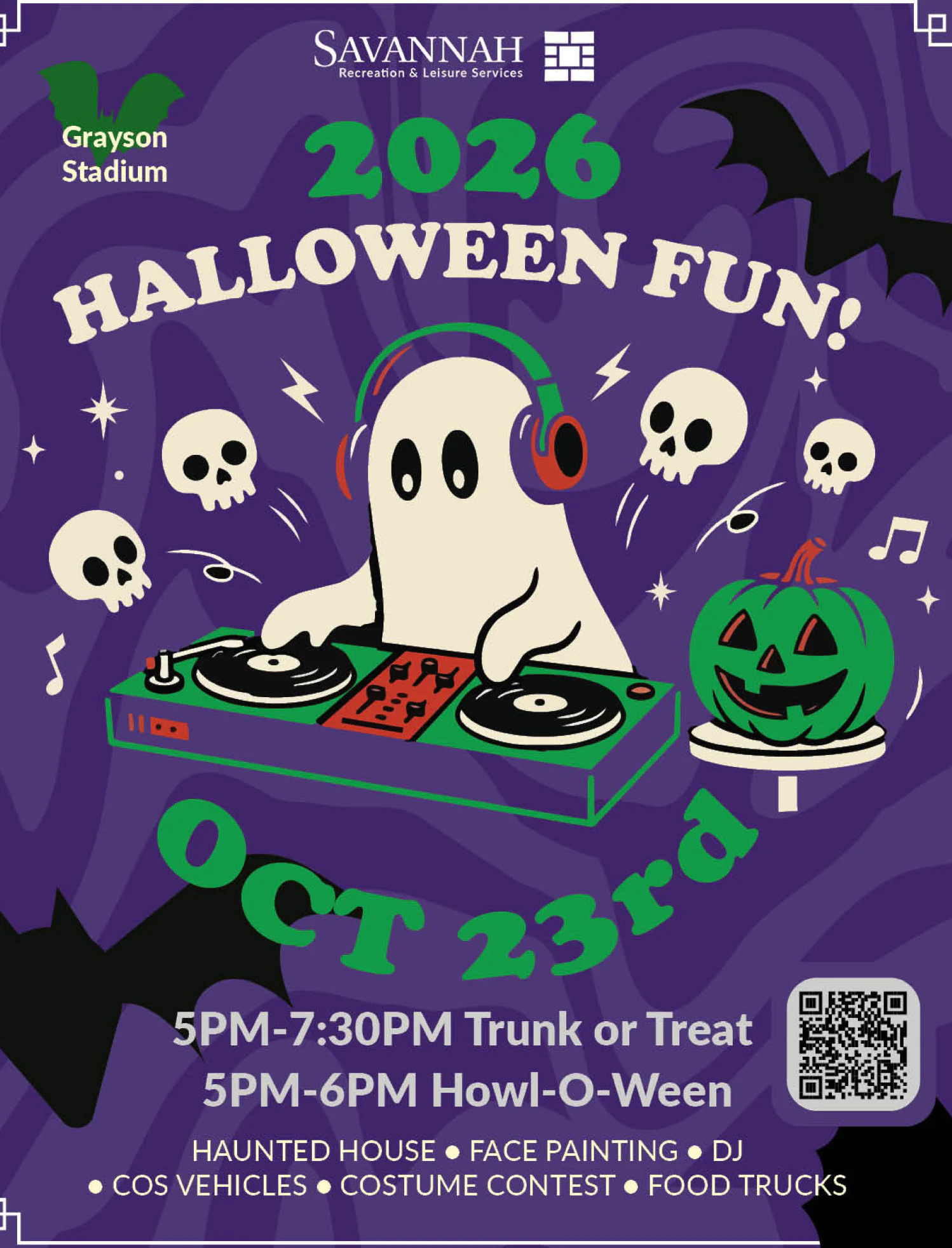 Trunk or Treat at Grayson Stadium